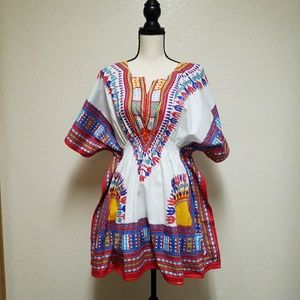 NF Woman's Dashiki Print Top Or Dress PRICE DROP